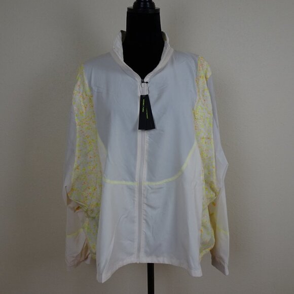 Nike Icon Clash Running Jacket Size 1X Beige Packable Reflective - Picture 2 of 9